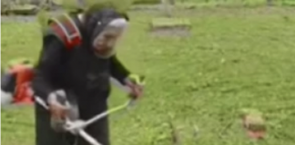 Браво ЦАРИЦА! Кога БАБА(93) ќе почне да коси, секој маж може само да се ЗАСРАМИ!(ВИДЕО)