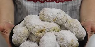 Рецепт со кокосови кифли без квасец: Рустично пивско тесто, полно со фил од џем