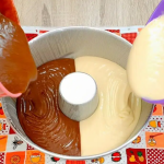 2 КОЛАЧИ ВО 1: Никогаш не се заморувам да го правам овој ФАНТАСТИЧЕН РЕЦЕПТ – ПОГЛЕДНЕТЕ ГО РЕЗУЛТАТОТ (ВИДЕО)