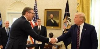 Вучиќ му честиташе на Трамп за победата (ФОТО)