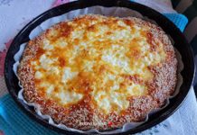 Рецепт за пита без кори, помека од гибаница: Само измешајте ги состојките и ставете ја во рерна!