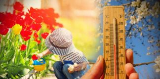 ДЕНЕС СОНЧЕВО И ТОПЛО ДО 34 СТЕПЕНИ: Во ова подрачје попладне се очекуваат врнежи од дожд
