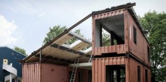 Споил 3 контејнери и создал куќа чија внатрешност ќе ве остави без зборови: ОВА МОРА ДА ГО ПОГЛЕДНЕТЕ (ВИДЕО)