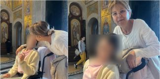 Биља Крстиќ објави слика со внуката од црква за Божиќ: Ѝ давале 1% шанса за да преживее – „Го молам Господ да ми ги чува сите што ги сакам“